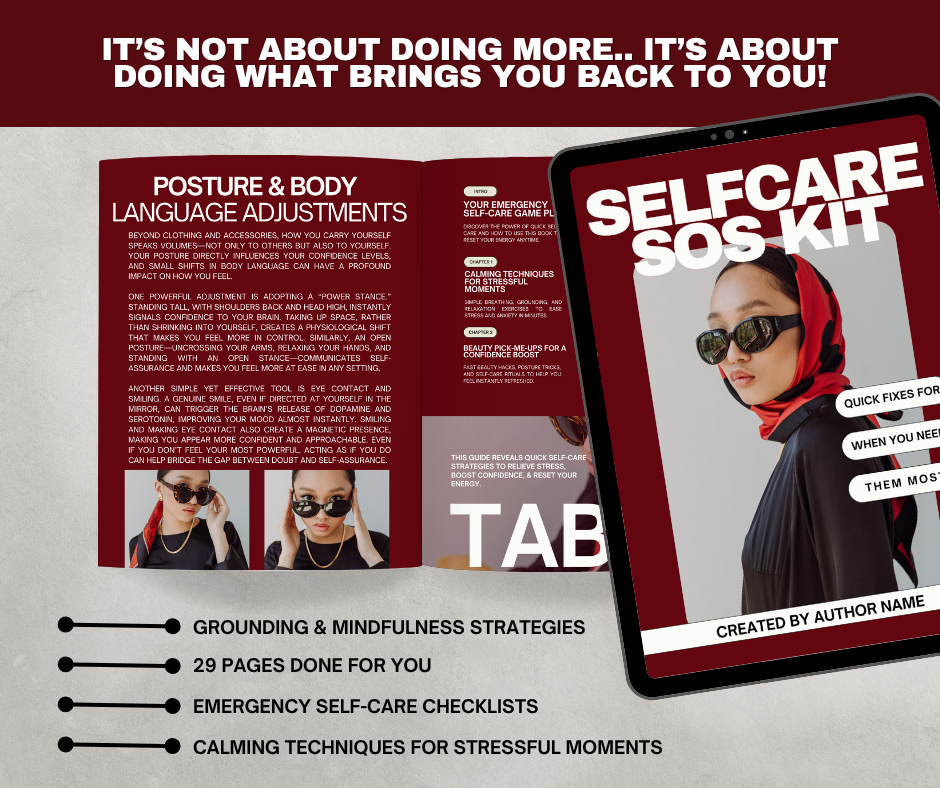 Self-Care SOS Kit – Quick Fixes for When You Need Them Most