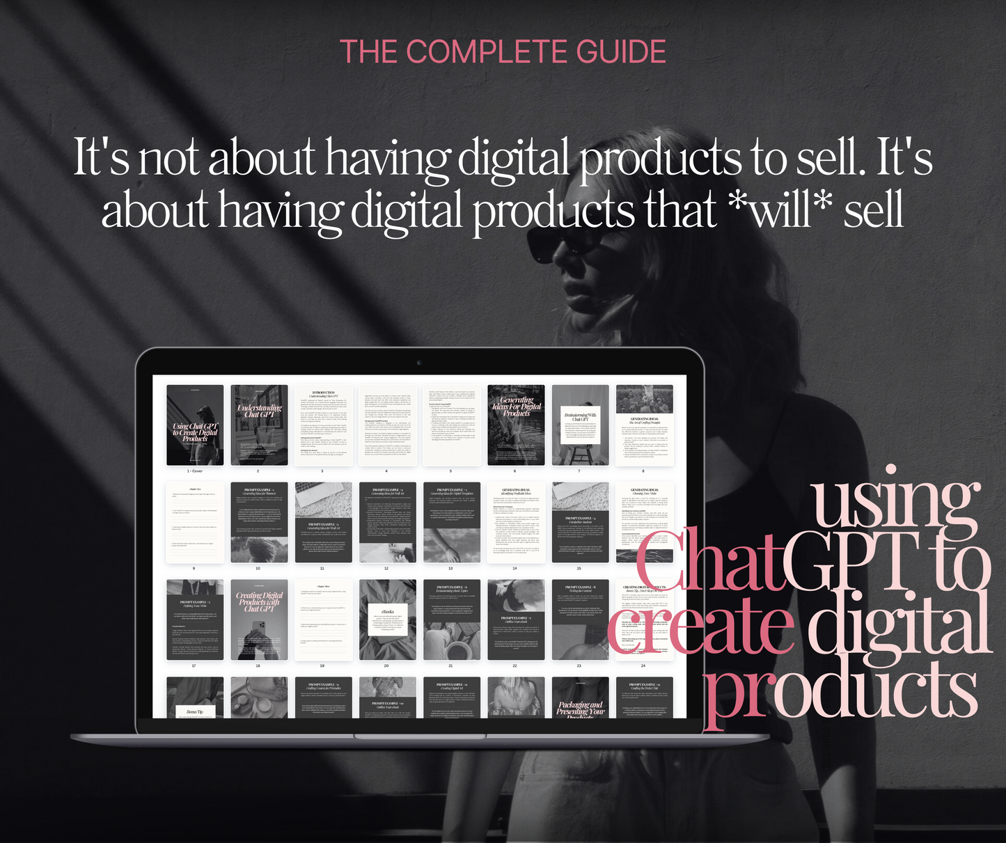 Use ChatGPT To Help You Create Digital Products: PLR & MRR Included!