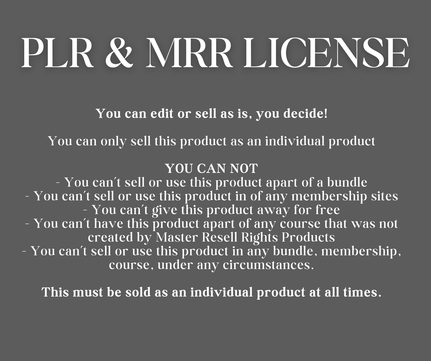 The Viral Vibe With MRR: PLR & MRR Included!