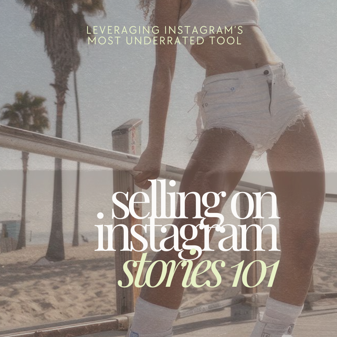 Selling on Instagram Stories 101: PLR & MRR Included!