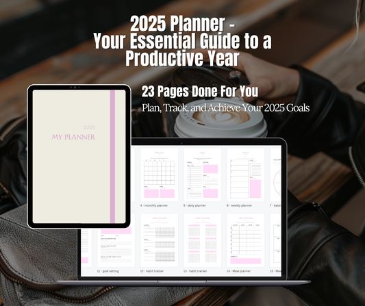 2025 Planner – Your Essential Guide to a Productive Year