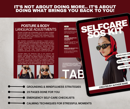 Self-Care SOS Kit – Quick Fixes for When You Need Them Most