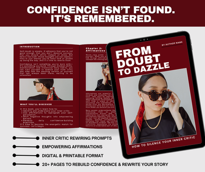 From Doubt to Dazzle – How to Silence Your Inner Critic eBook